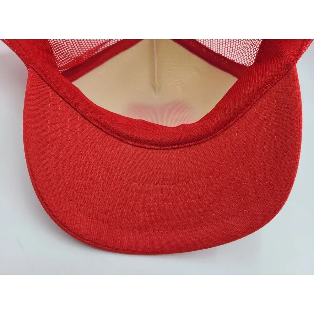 JP Wisers‎ Washington Apple Canadian Whiskey Mesh Trucker Snapback Hat Cap Red